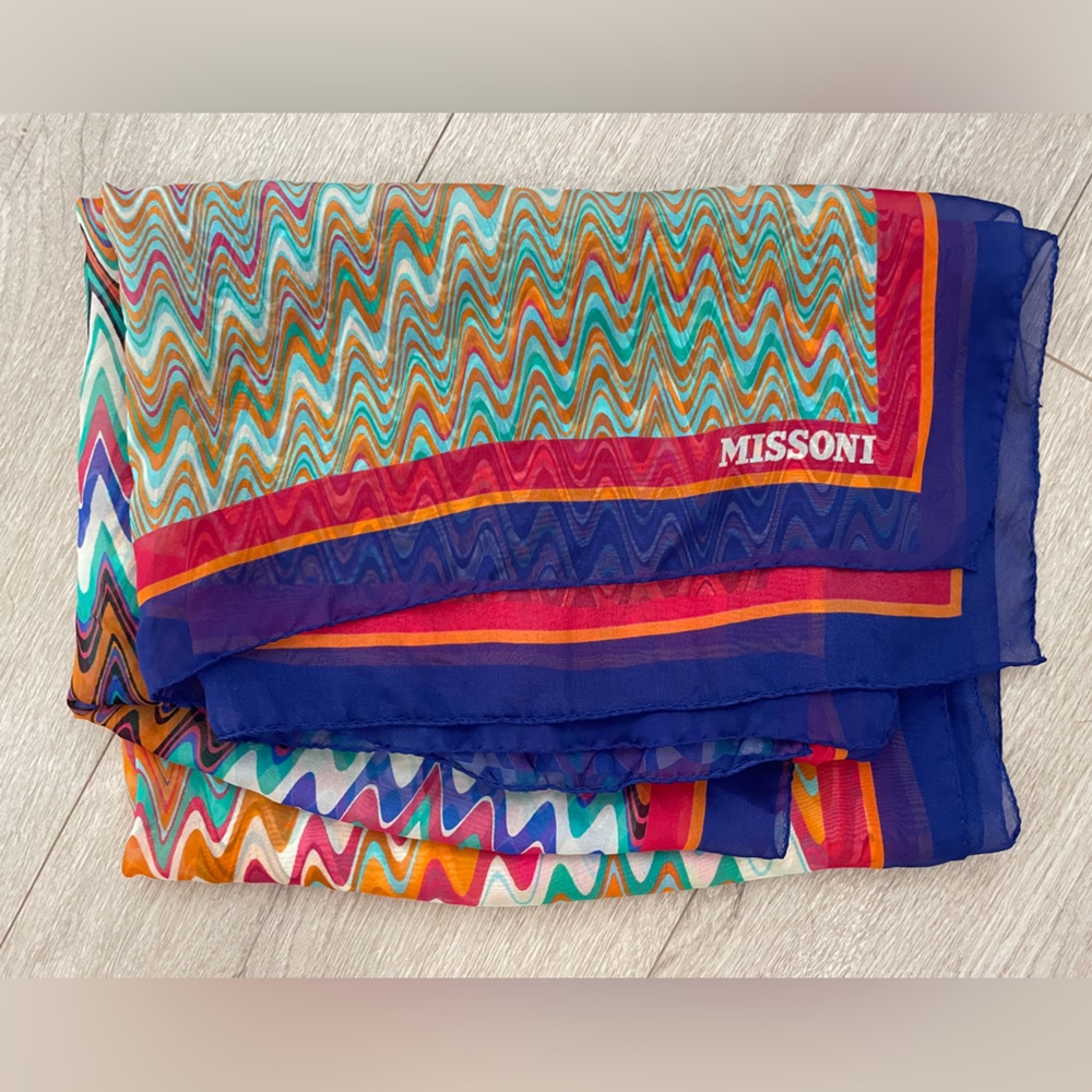 Missoni silk scarf